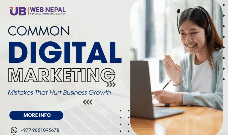Common Digital Marketing Mistakes That Hurt Business Growth